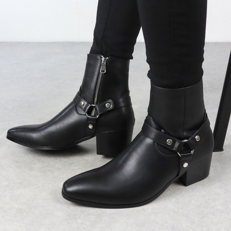 Men Formal Wear With Boots - Botas masculinas de designer clássico chelsea