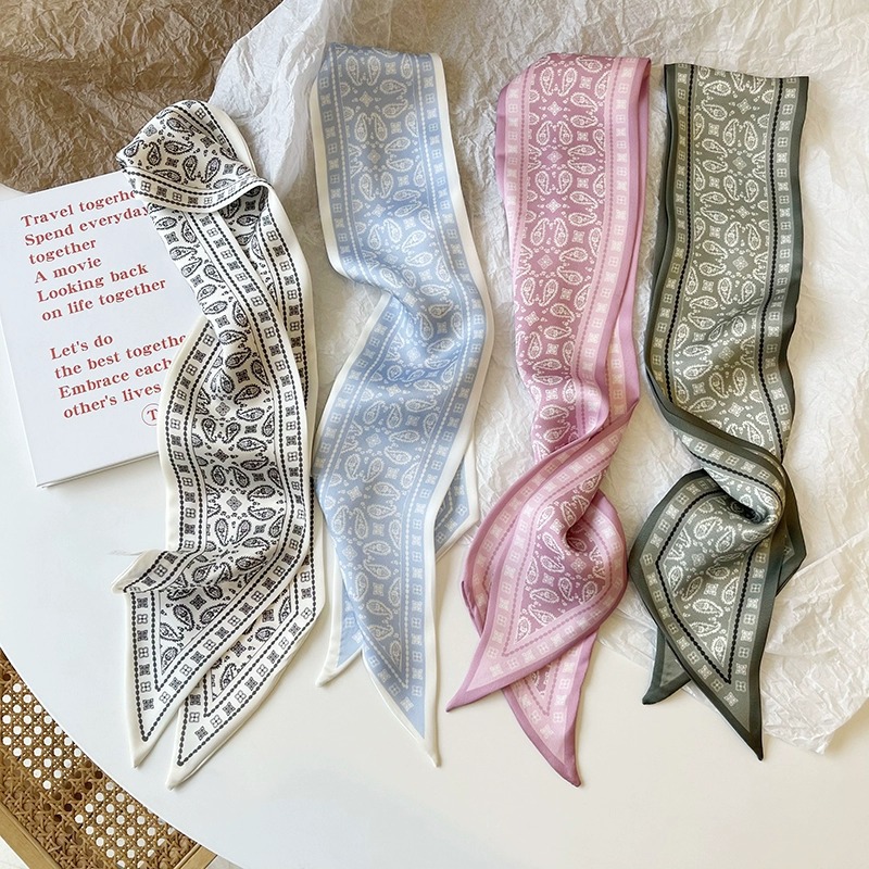 Silk Tie Woven - Conjunto série lenço de cetim de