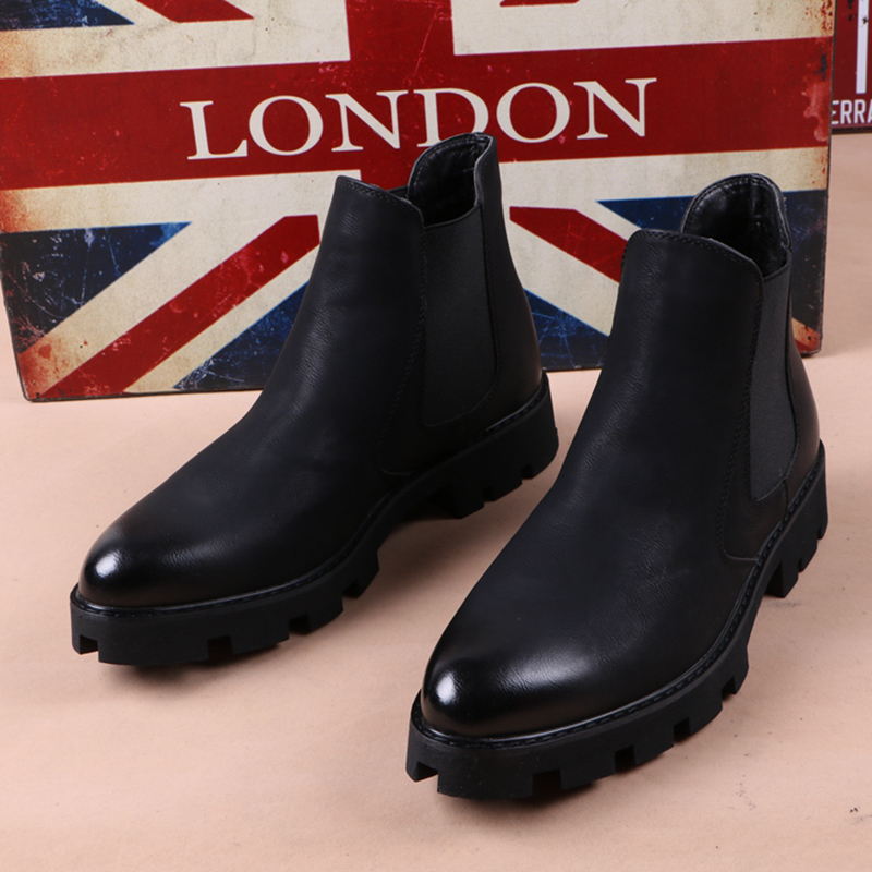 Men Formal Wear With Boots - Homens casuais negócios escritório formal vestido