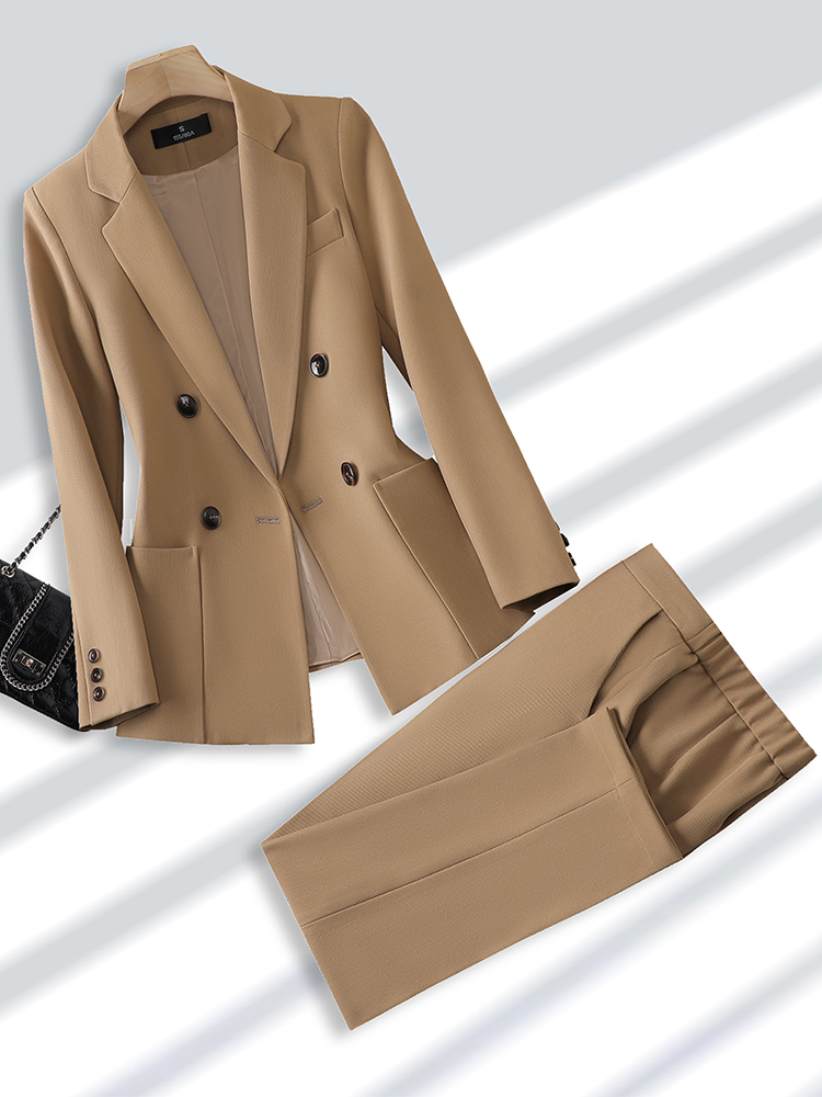 Men Formal Wear Office - Blazer e calças para mulheres, calça