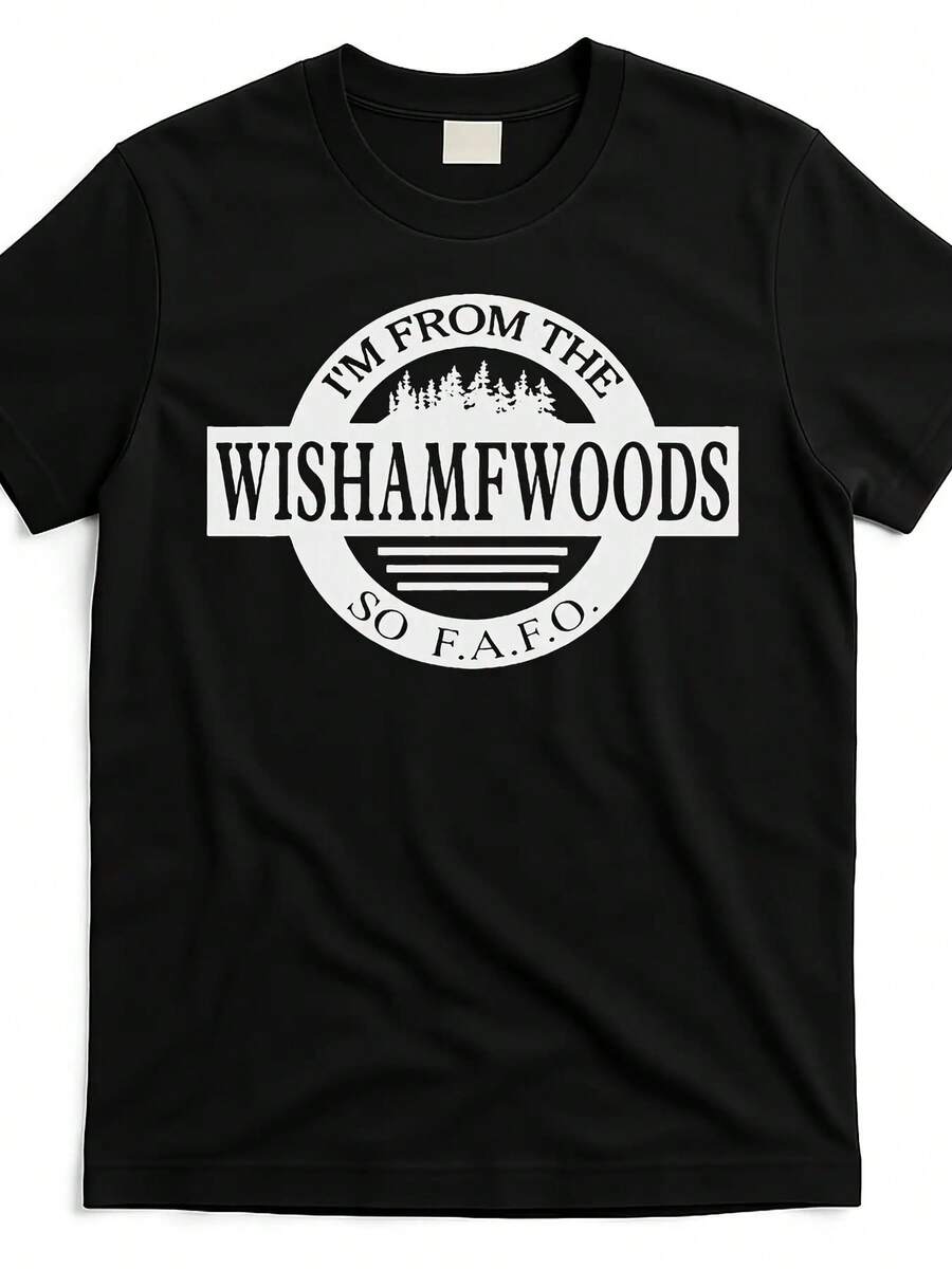 Men Formal Wear In Summer - Camiseta Masculina de Algodão com Estampa