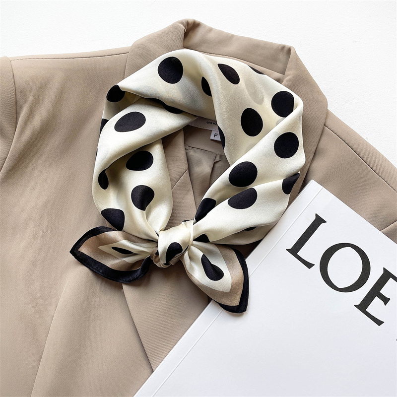 Silk Tie Woven - Lenço de seda pura para mulheres,