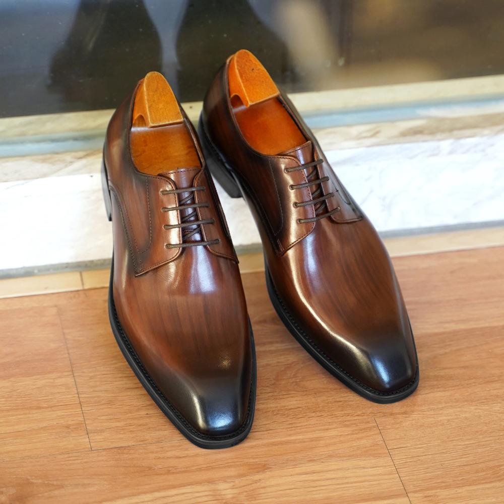 Men Formal Wear Office - Sapatos casuais de negócios masculinos angustiados