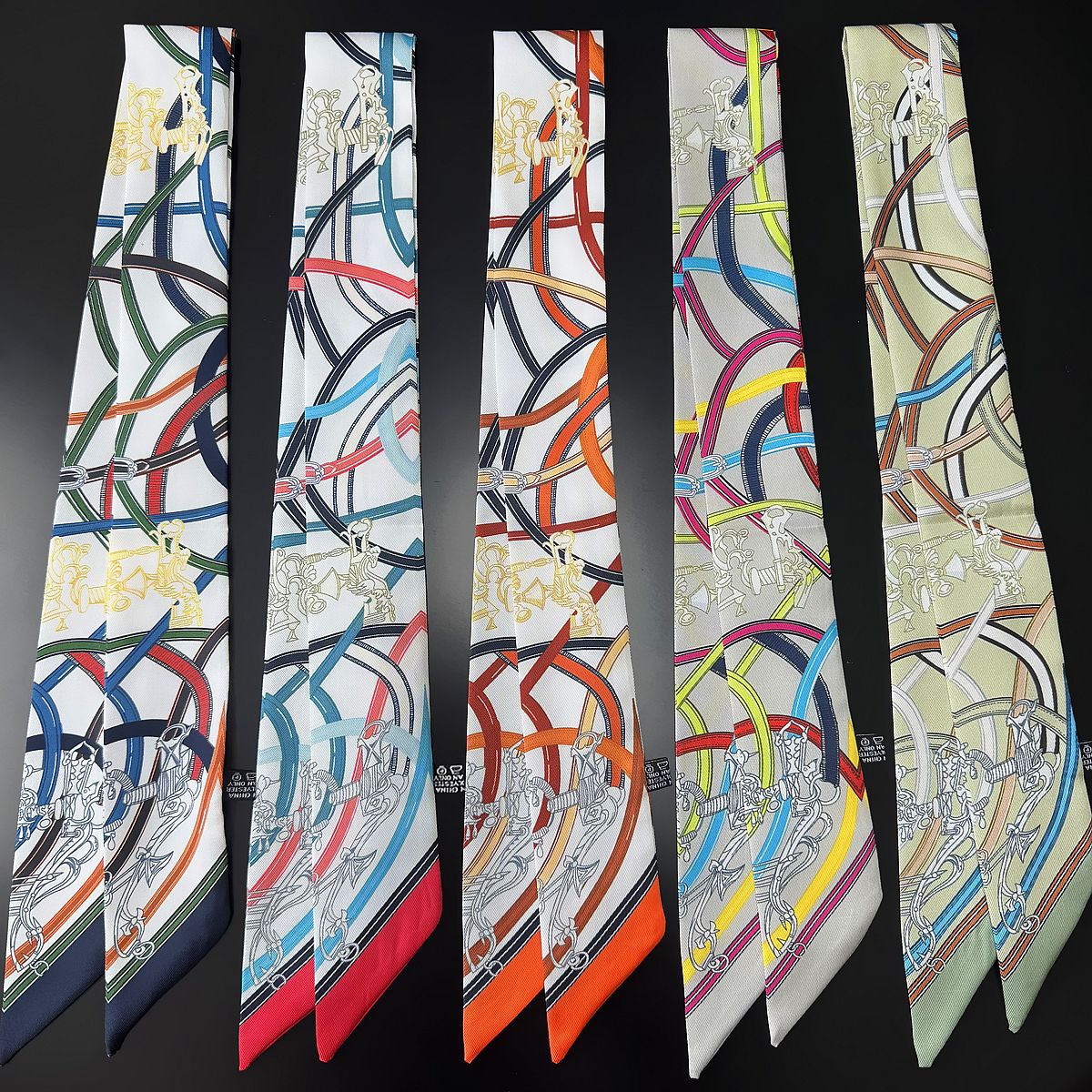 Silk Tie Woven - 2026 Versátil Feminino: Fita de Sarja