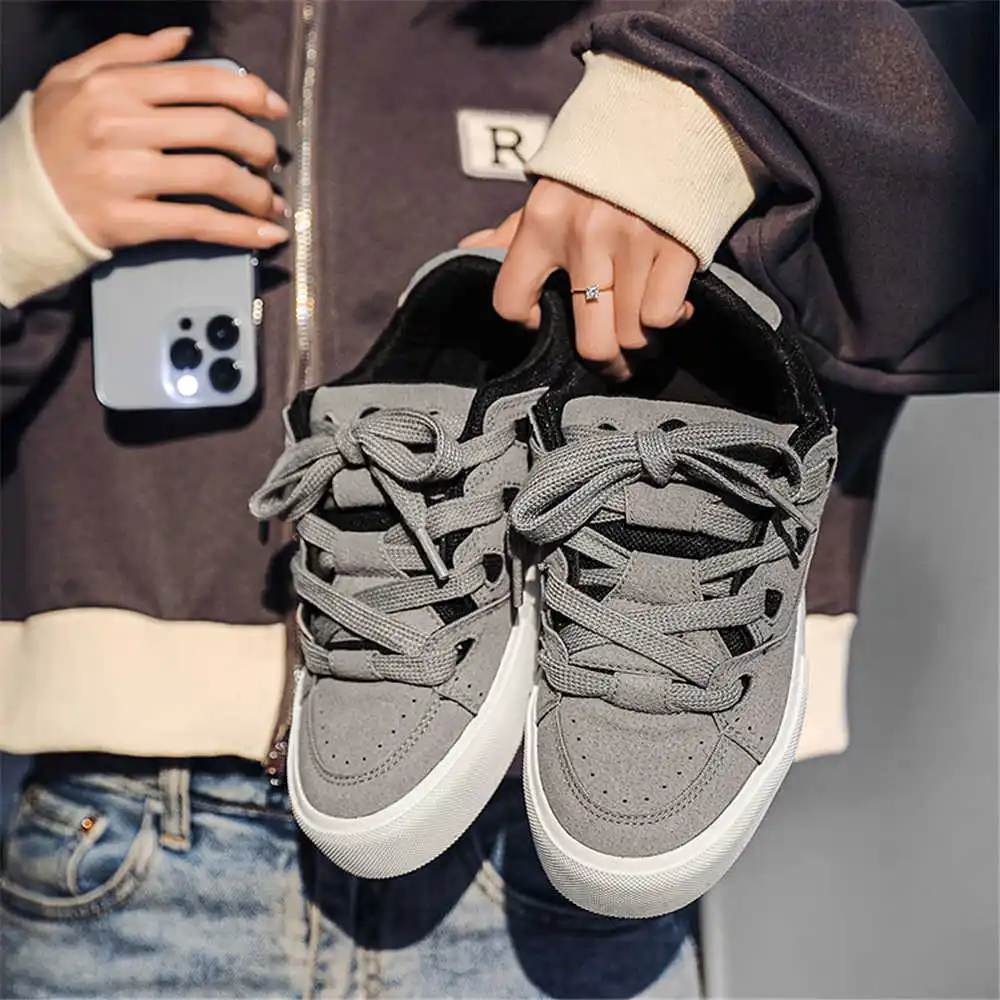Men'S Formal Wear Slippers - Com laço hiphop sapatos escolares femininos