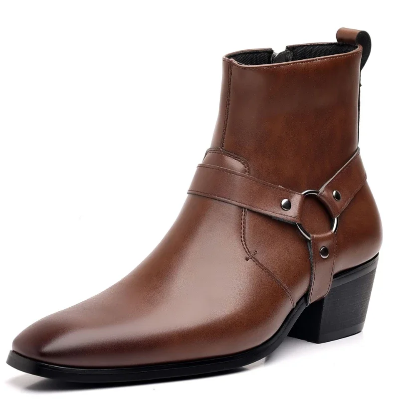 Men Formal Wear With Boots - Botas masculinas designer de moda chelsea
