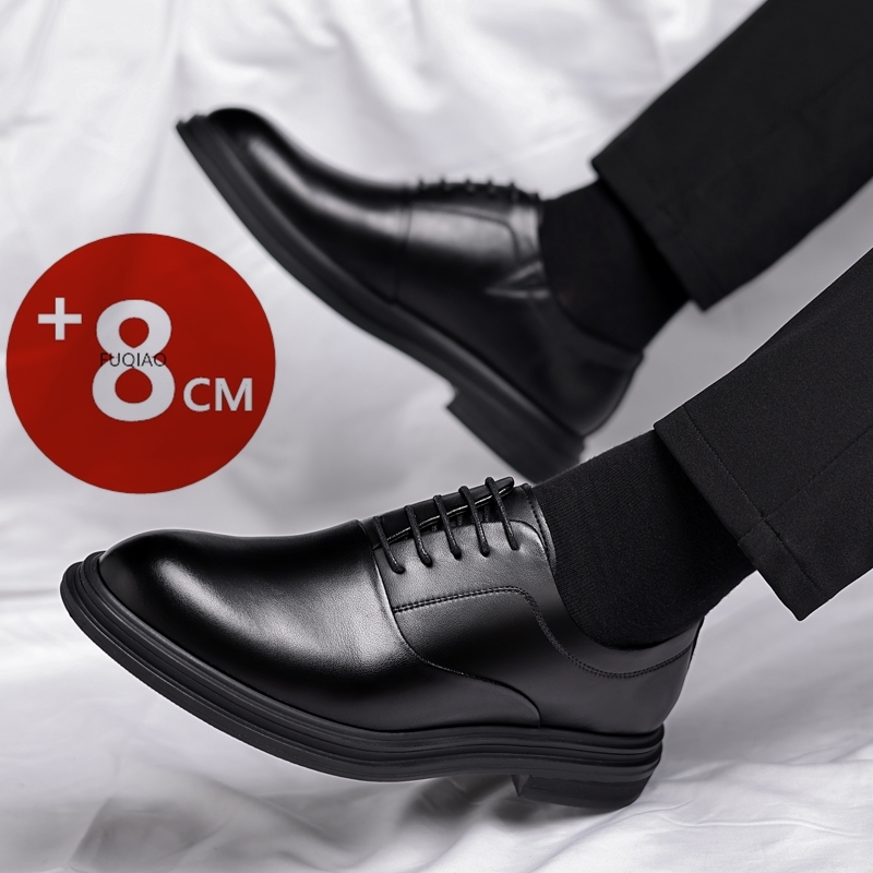 Homens 6cm 8cm altura crescent - Men'S Formal Wear Slippers avaliação e preço