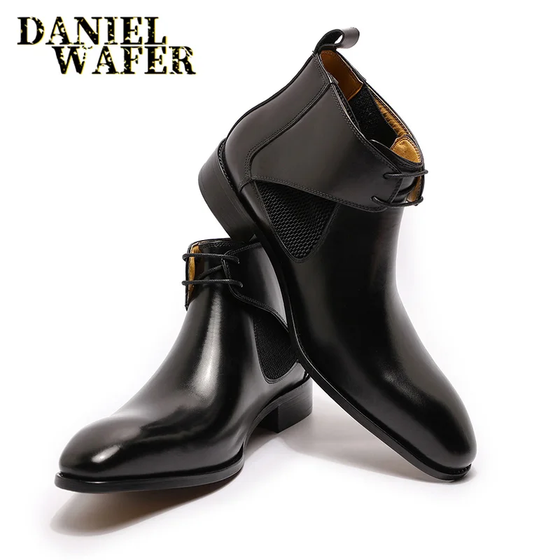 Botas chelsea masculinas de ma - Men Formal Wear With Boots avaliação e preço