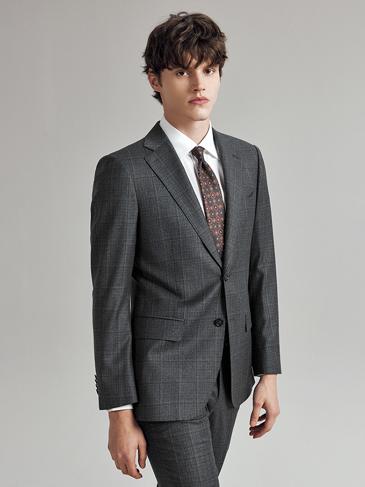 100% ternos de lã para homens  - Men Formal Wear In Summer avaliação e preço