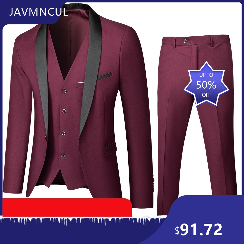 Conjunto de Terno Masculino de - Men'S Formal Wear For Graduation avaliação e preço