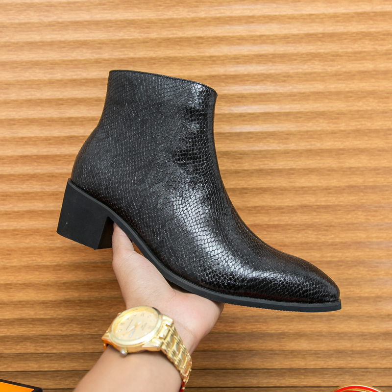 Primavera serpentina couro imp - Men Formal Wear With Boots avaliação e preço
