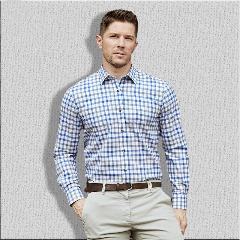 Camisa de manga longa masculin - Men Formal Wear In Summer avaliação e preço