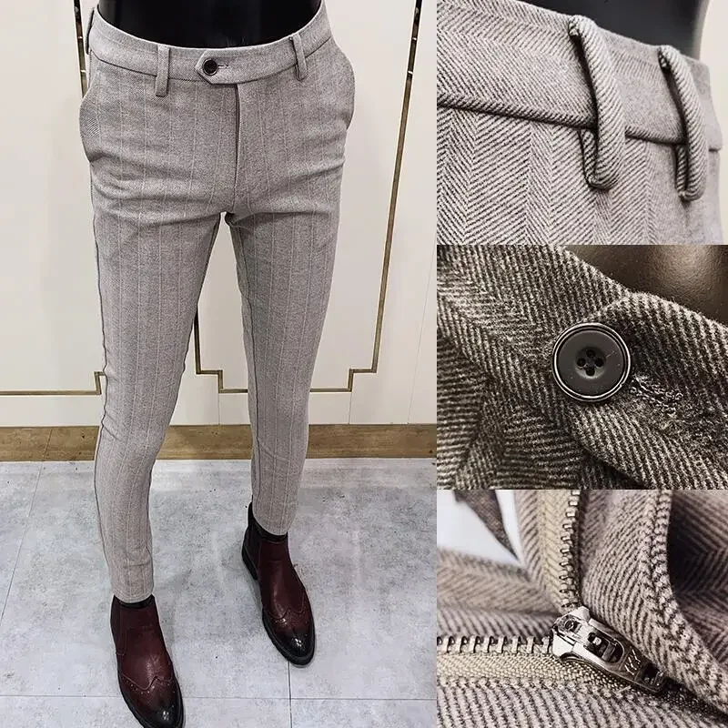 Outono inverno engrossado tern - Men Formal Wear Office avaliação e preço