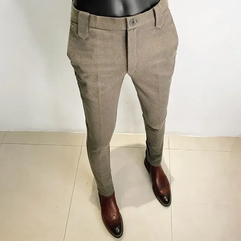 Outono inverno engrossado tern - Men Formal Wear Office avaliação e preço
