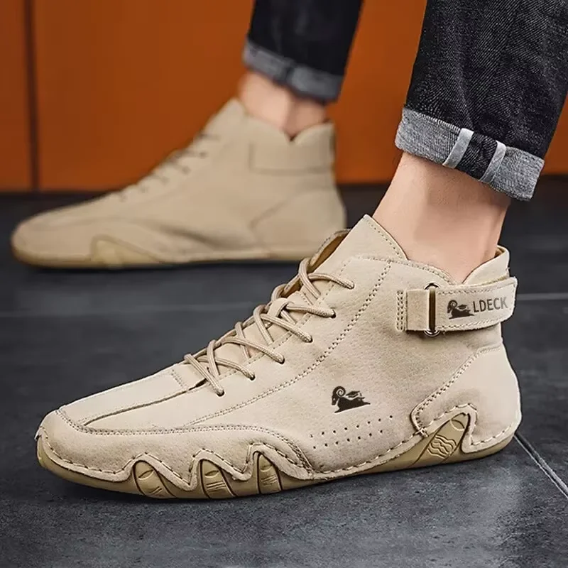 Mocassins masculinos antiderra - Men Formal Wear In Summer avaliação e preço
