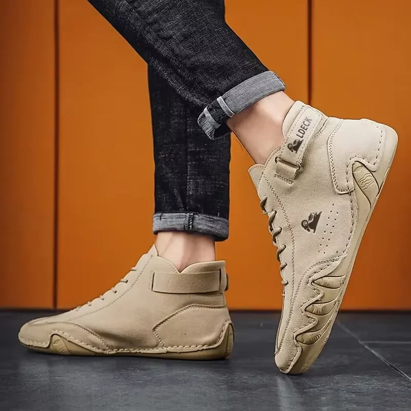Mocassins masculinos antiderra - Men Formal Wear In Summer avaliação e preço