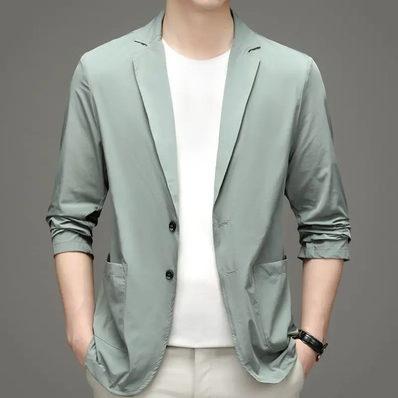 Blazers masculinos finos de ne - Men Formal Wear In Summer avaliação e preço