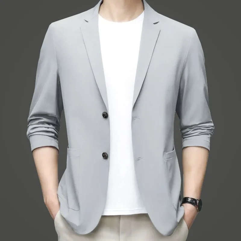 Blazers masculinos finos de ne - Men Formal Wear In Summer avaliação e preço
