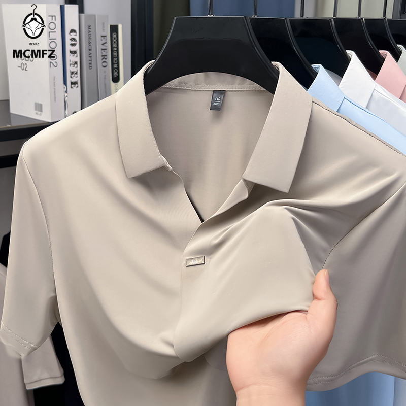 Camisa Masculina com Lapela Li - Men Formal Wear In Summer avaliação e preço