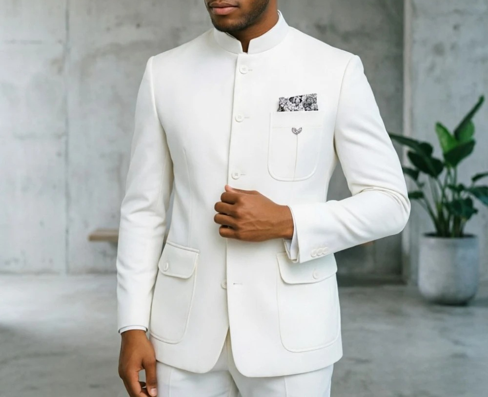 Ternos Safari Masculinos Premi - Men Formal Wear Office avaliação e preço