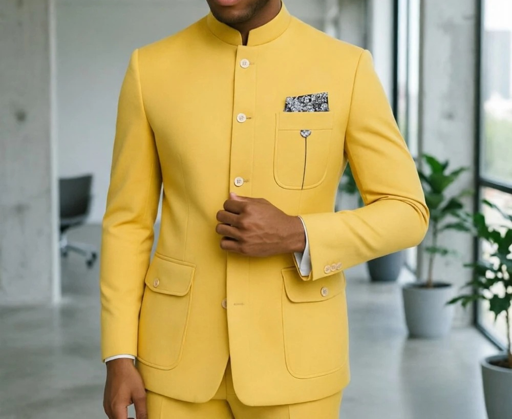Ternos Safari Masculinos Premi - Men Formal Wear Office avaliação e preço