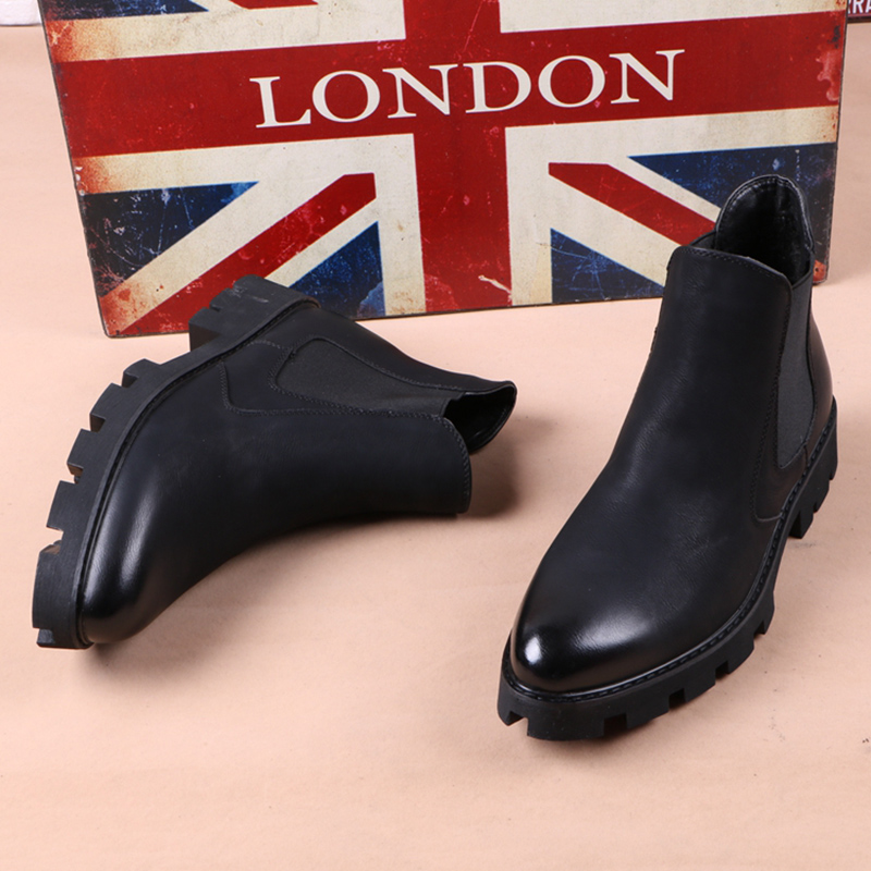 Homens casuais negócios escrit - Men Formal Wear With Boots avaliação e preço