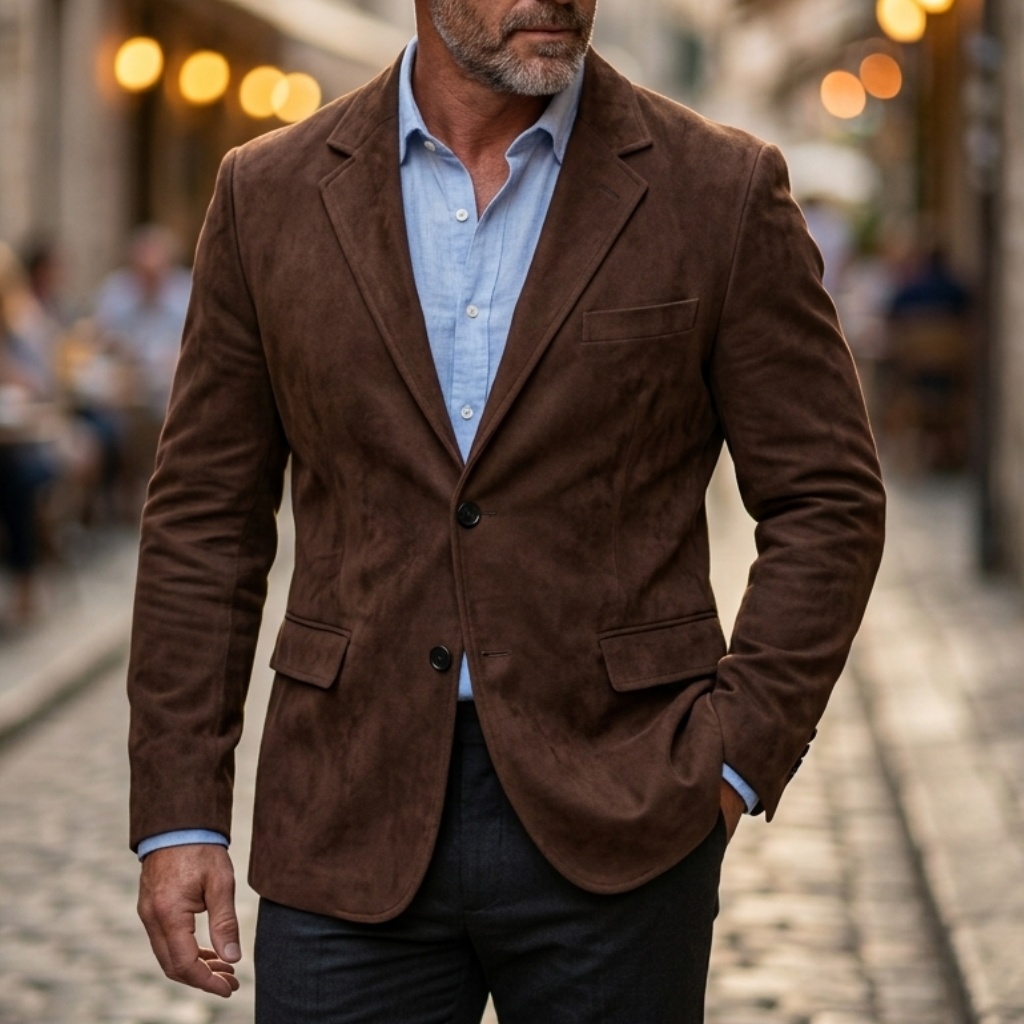 Blazer Masculino Vintage Casua - Men Formal Wear Office avaliação e preço