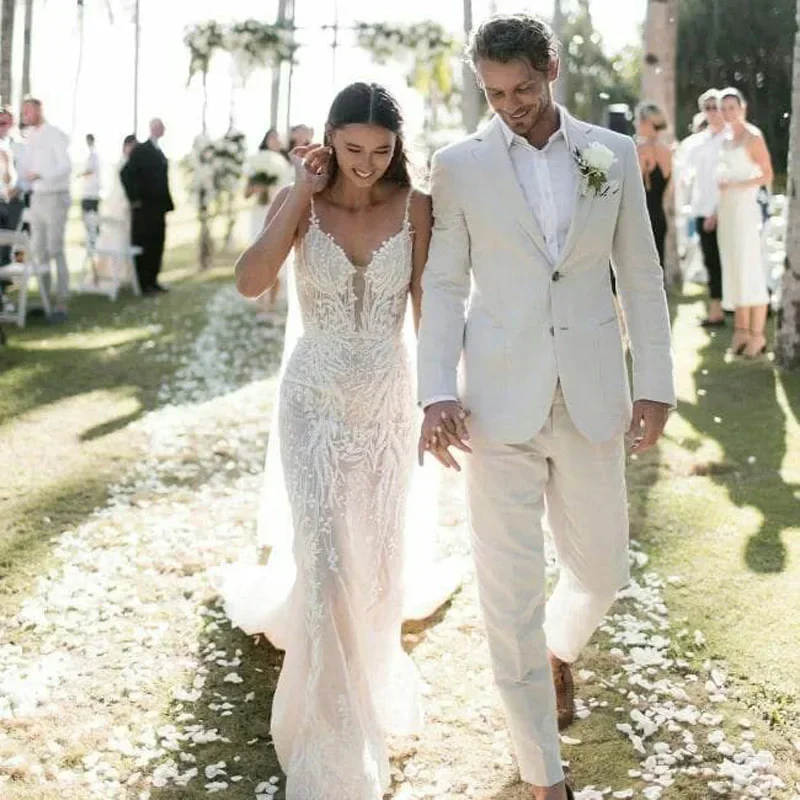 Smoking de casamento de linho  - Men Formal Wear In Summer avaliação e preço