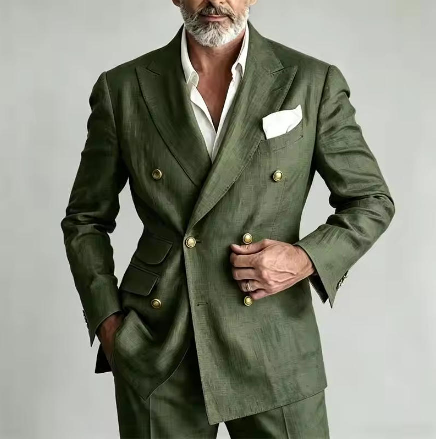 Conjunto de Terno Masculino de - Men Formal Wear In Summer avaliação e preço