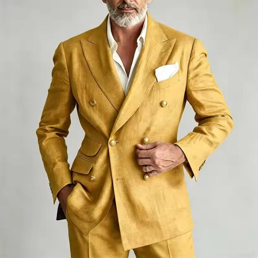 Conjunto de Terno Masculino de - Men Formal Wear In Summer avaliação e preço