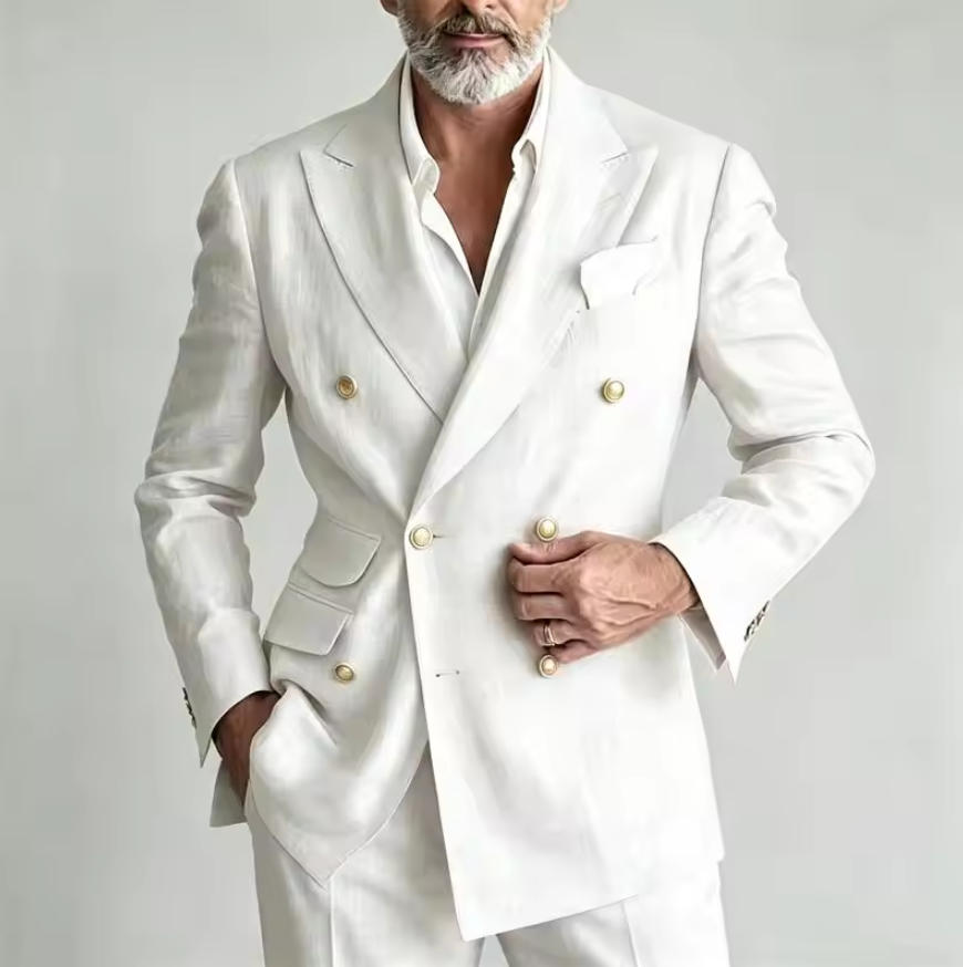 Conjunto de Terno Masculino de - Men Formal Wear In Summer avaliação e preço