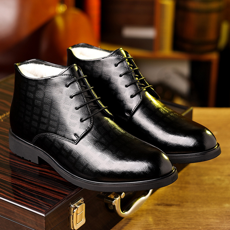 Estilo britânico masculino 202 - Men Formal Wear With Boots avaliação e preço