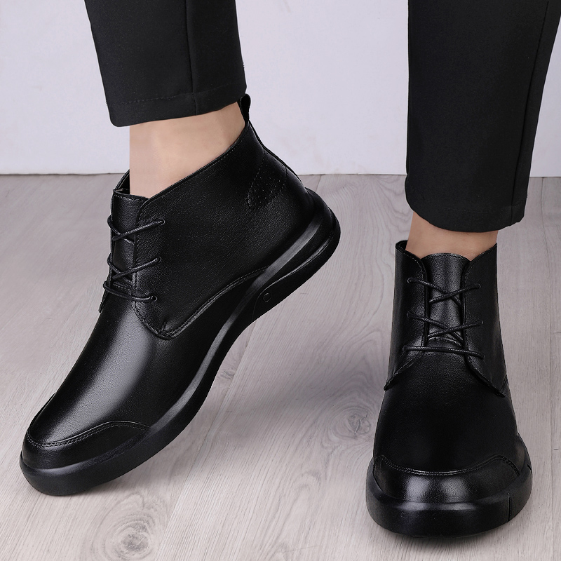 Famosa botas de tornozelo de l - Men Formal Wear With Boots avaliação e preço
