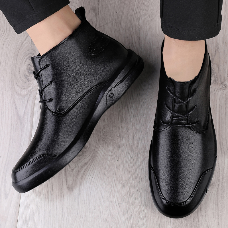 Famosa botas de tornozelo de l - Men Formal Wear With Boots avaliação e preço
