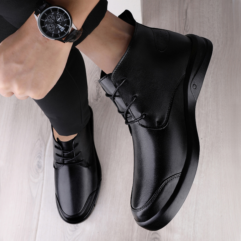 Famosa botas de tornozelo de l - Men Formal Wear With Boots avaliação e preço