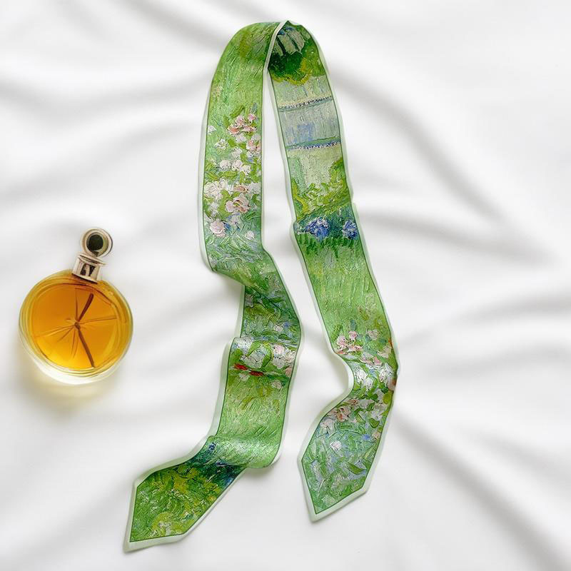 Lenço de Cabelo Feminino Estam - Silk Tie Woven avaliação e preço