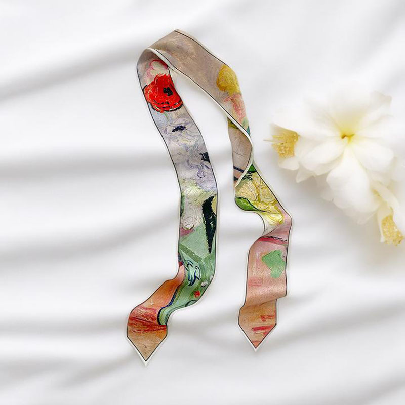 Lenço de Cabelo Feminino Estam - Silk Tie Woven avaliação e preço