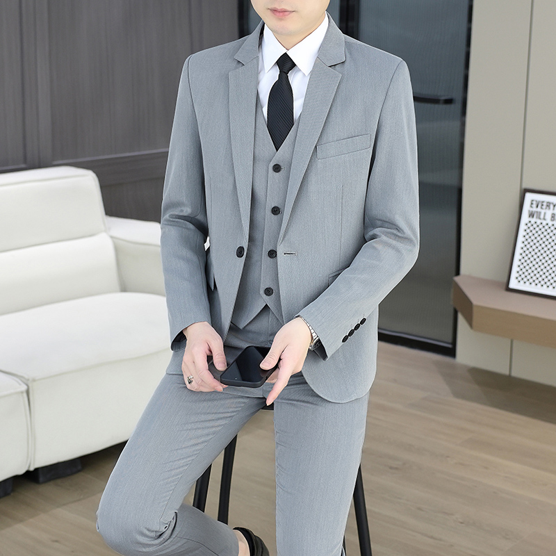 Terno (Blazer+Colete+Calças) M - Men Formal Wear Fashion avaliação e preço