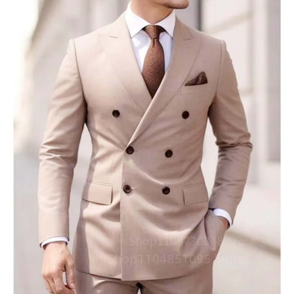 Terno Masculino Marrom de Duas - Men'S Formal Wear For Graduation avaliação e preço