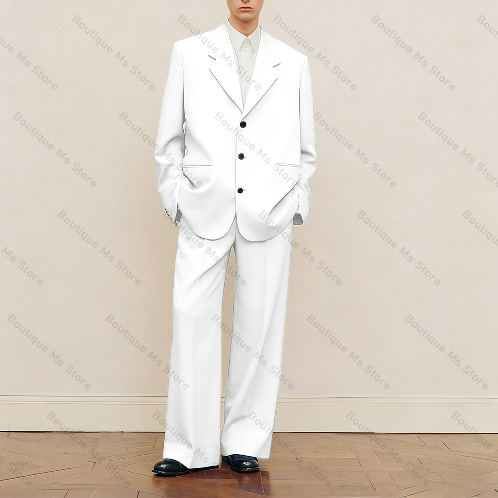 Conjunto de terno preto oversi - Men Formal Wear Fashion avaliação e preço