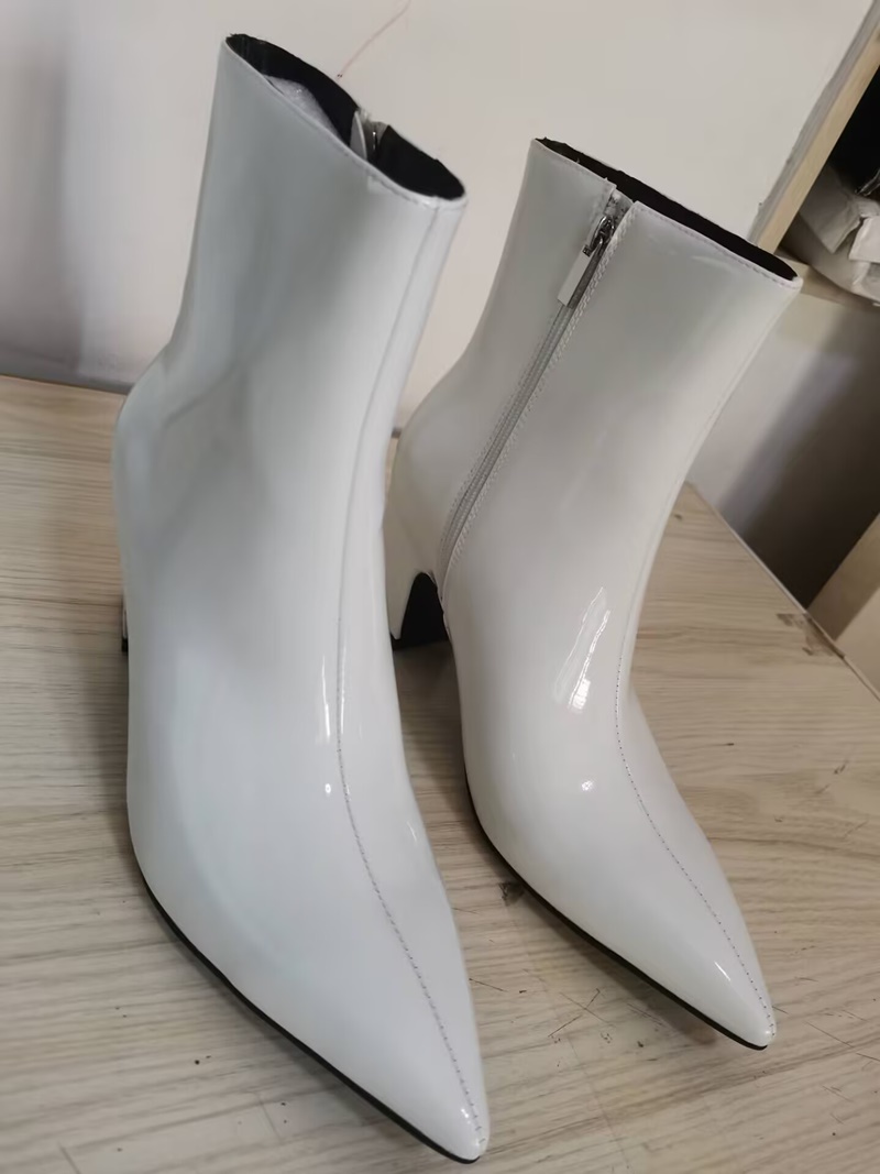 Novas Botas Brancas da Moda pa - Men Formal Wear With Boots avaliação e preço